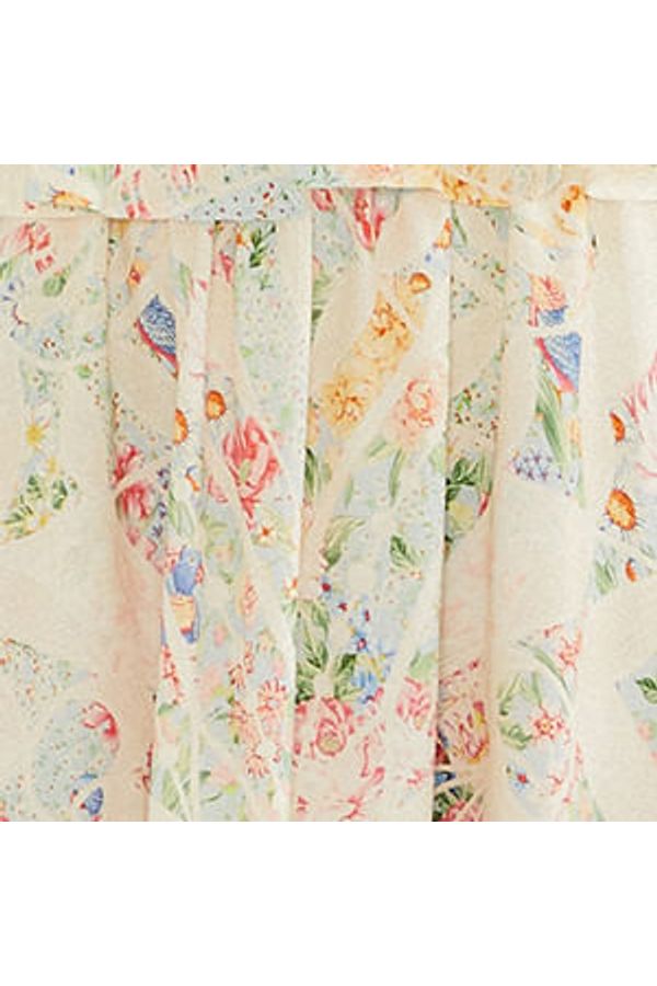 Blusa Estampada Rendeira
