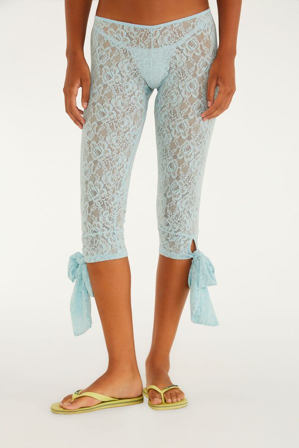 Calça Corsário Renda Laço