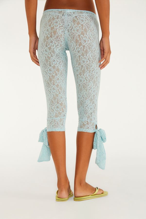 Calça Corsário Renda Laço