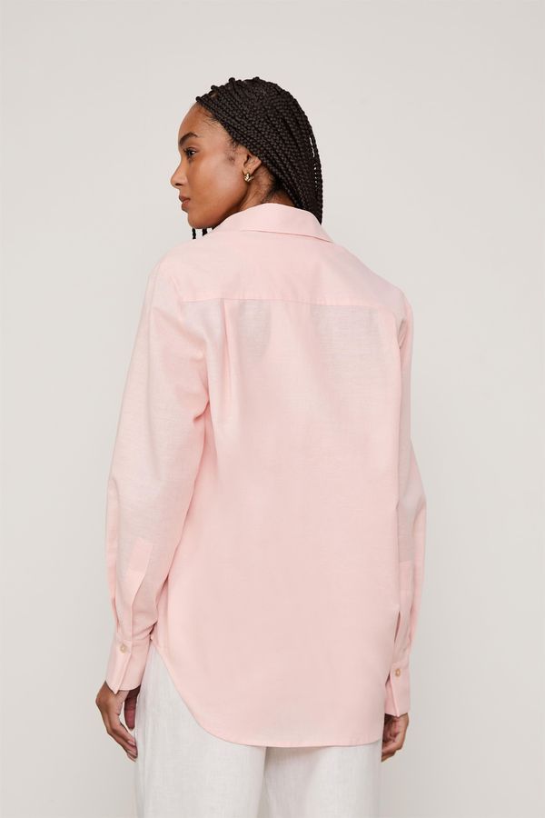 Camisa Over Bolsos