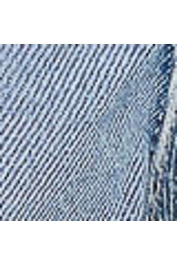 Bermuda Jeans Trapezio Bordado Buzios