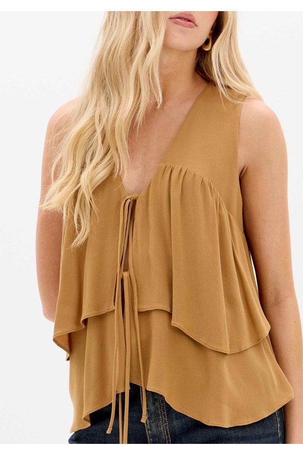 Blusa Ampla com Amarração