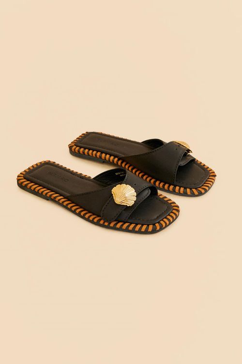 Sandália Rasteira Slipper