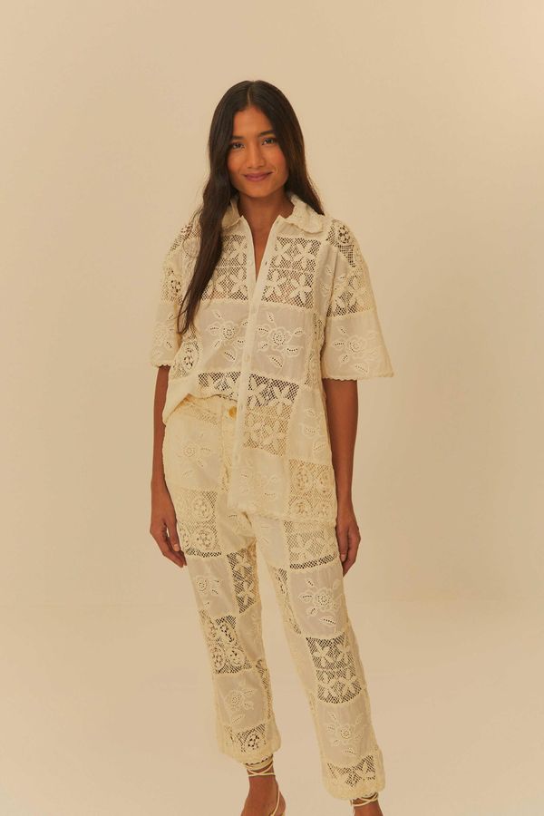Calça Artesanal Renda