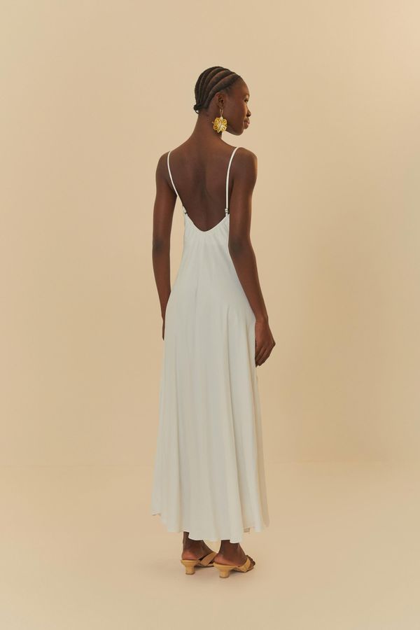 Vestido Pregas Alcinhas