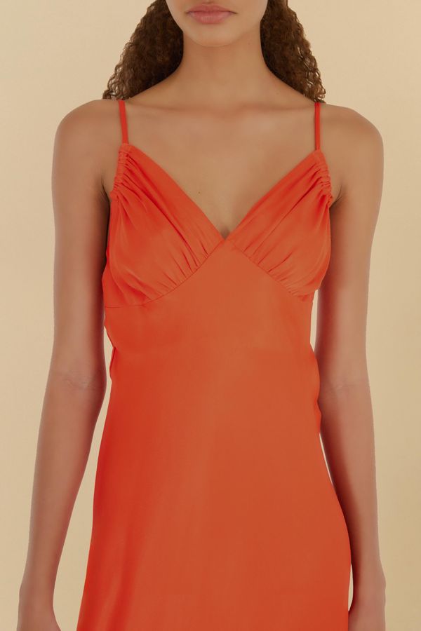 Vestido Pregas Alcinhas