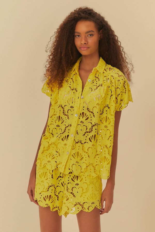 Camisa Artesanal Laise Concha