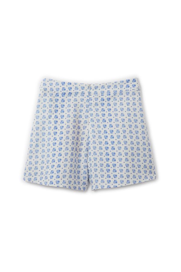 Short Saia Concha Estrelas
