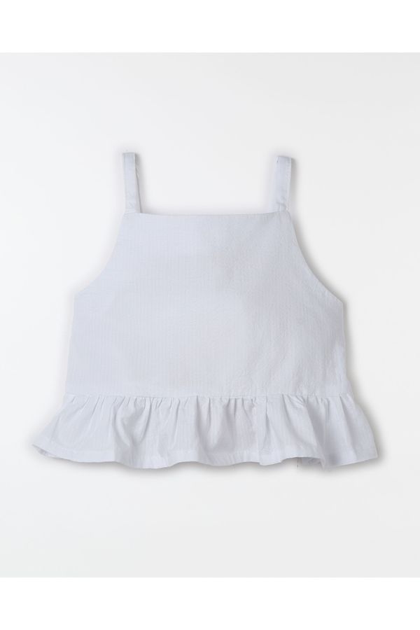 Top Liso Babado