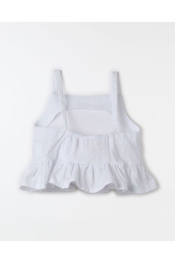 Top Liso Babado