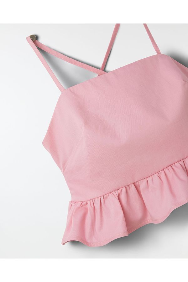 Top Liso Rosa
