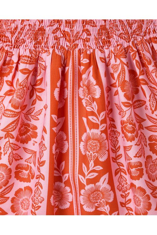 Vestido Jardim Romance Rosa