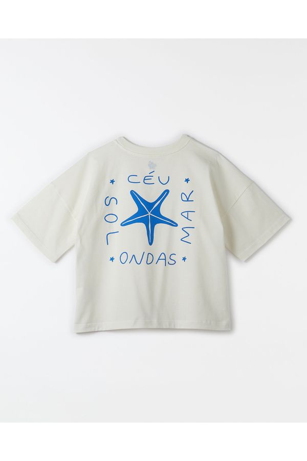 Camiseta Silk Concha Estrelas