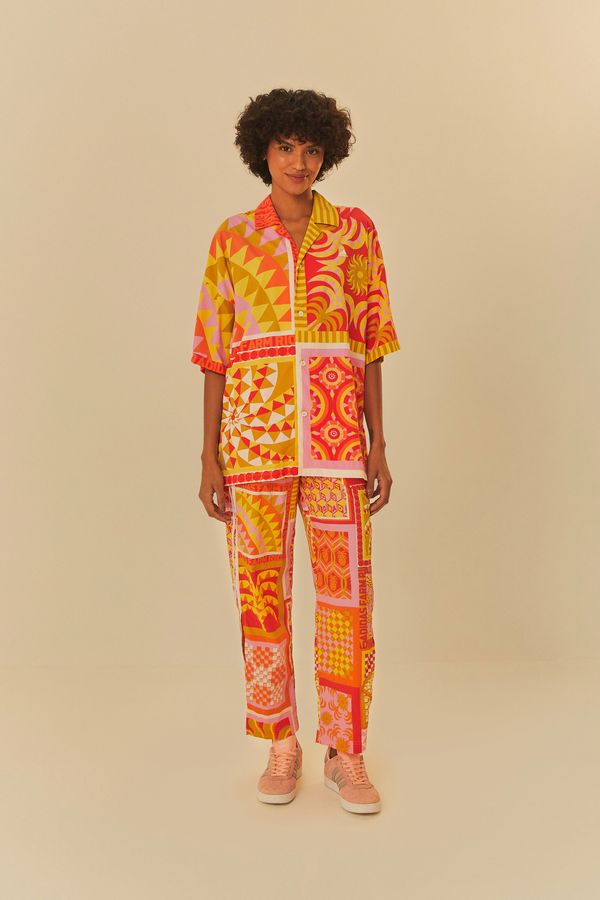 Camisa Adidas Solar Kaleidoscope Rosa