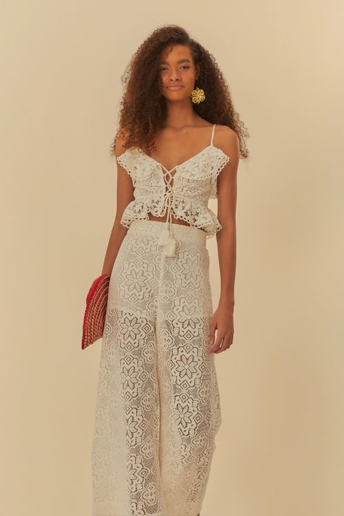 Calça Renda Artesanal